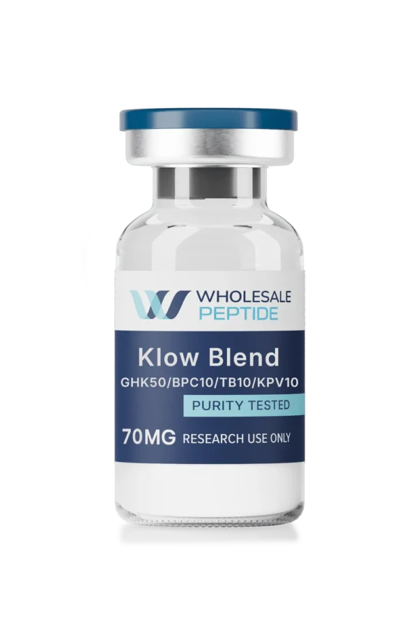 Klow Blend 80mg (GHK-Cu 50mg, BPC-157 10mg, TB-500 10mg, KPV 10mg) - Wholesale Peptide